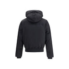 Dsquared² Black Polyester Bomber