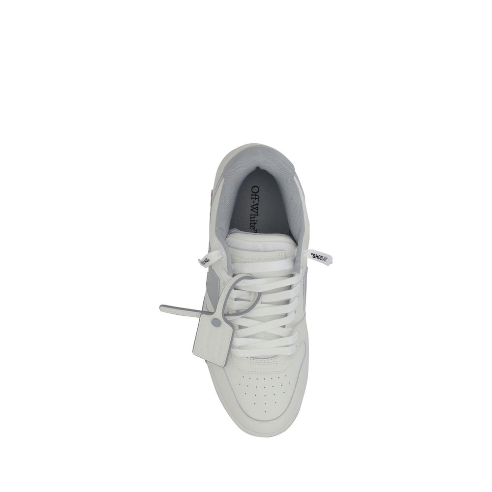 Off-White White Rubber Low Top Sneakers Off-White