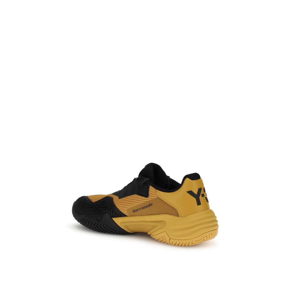 Y-3 Yellow Rubber Athletic Sneakers Y-3