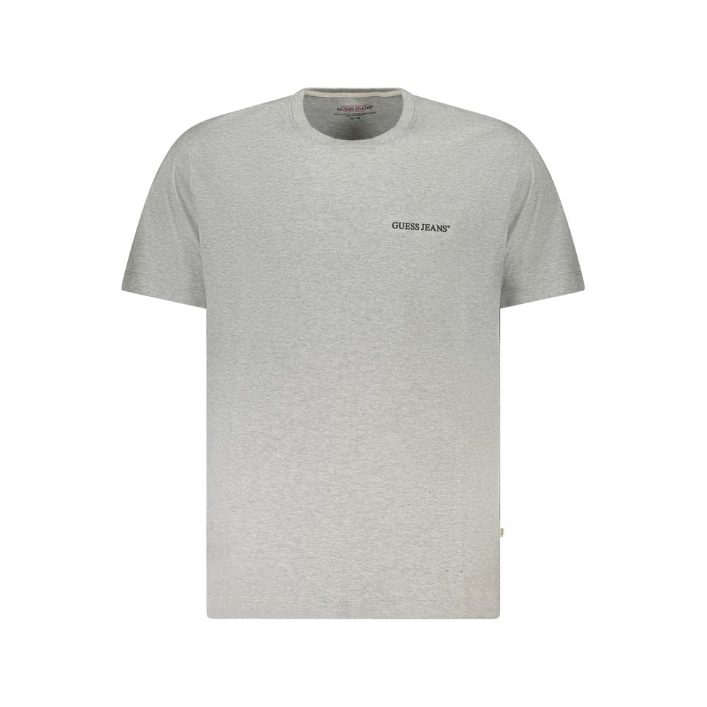 Guess Jeans Gray Cotton Men T-Shirt Guess Jeans