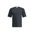 Saint Laurent Black Cotton T-Shirt Saint Laurent
