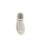 Dsquared² Cream Leather Platform Sneakers
