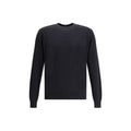 Fendi Black Fleece Wool Sweatshirt - Broken-Luxury