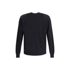 Fendi Black Fleece Wool Sweatshirt