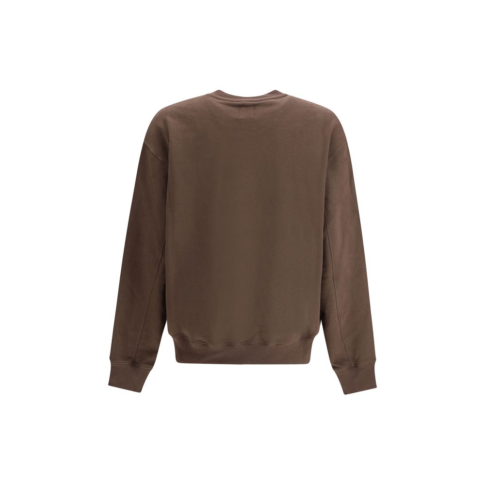 New Balance Brown Cotton Sweatshirt - Broken-Luxury