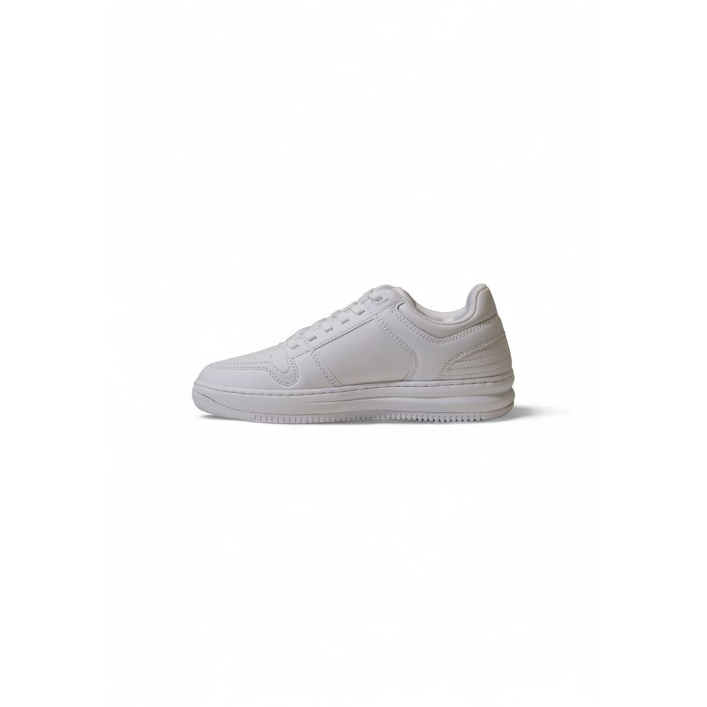 EA7 Emporio Armani White Polyester Athletic Sneakers EA7 Emporio Armani