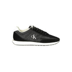 Calvin Klein Black Recycled Polyester Men Sneaker