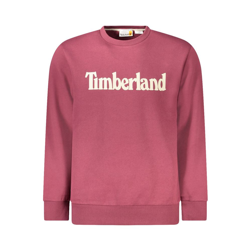 Timberland Red Cotton Men Sweater Timberland