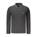 Timberland Black Cotton Men Polo Shirt Timberland