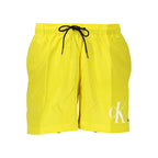 Calvin Klein Yellow Polyester Swimwear