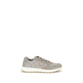 Prada Gray Recycled Polyamide Athletic Sneakers - Broken-Luxury