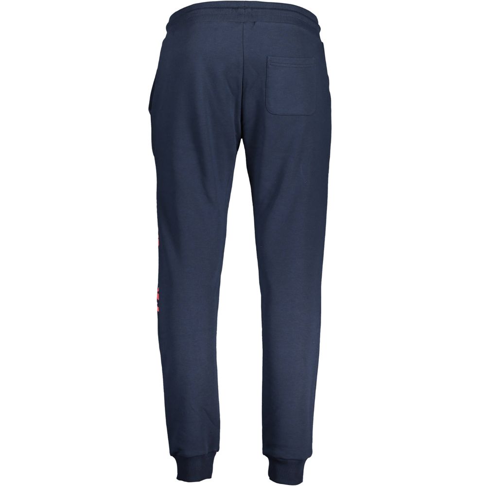 Pantalon en coton bleu