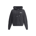 Off-White Black Cotton Sweatshirt - Broken-Luxury