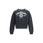 Palm Angels Black Cotton Sweatshirt