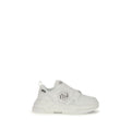Philipp Plein White Polyester Athletic Sneakers - Broken-Luxury