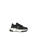 Philipp Plein Black Polyester Athletic Sneakers - Broken-Luxury