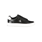 Calvin Klein Black Leather Men Sneaker