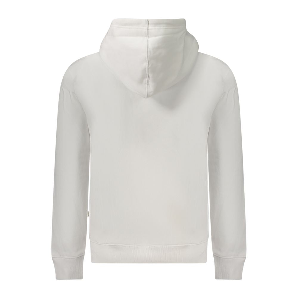 Guess Jeans Bianco Organic Cotton Men Sweatshirt Guess Jeans