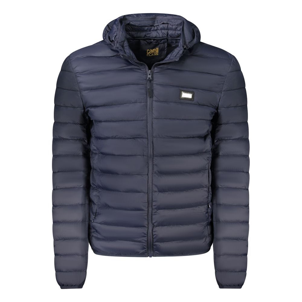 Veste bleue en polyester pour homme