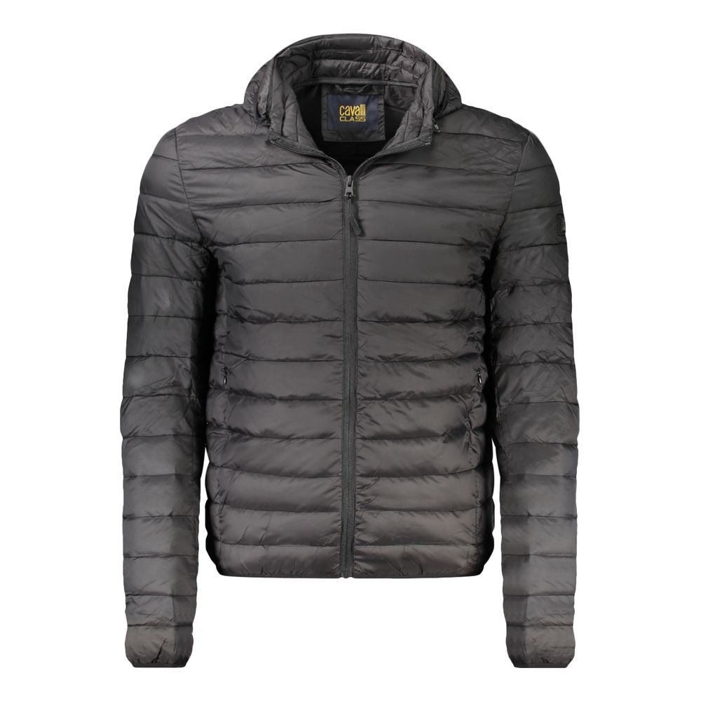 Veste pour homme en polyester noir
