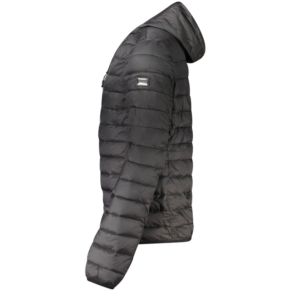 Veste pour homme en polyester noir