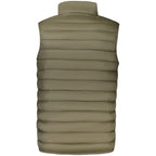 Veste verte en polyester pour hommes