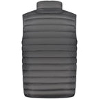 Black Polyester Men Jacket