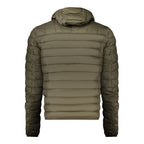 Veste verte en polyester pour hommes