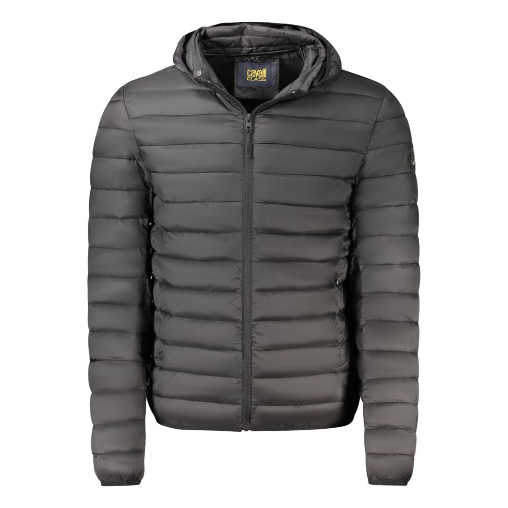 Veste pour homme en polyester noir