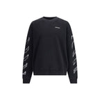 Off-White Black Cotton Sweatshirt