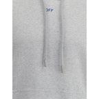 Off-White Gray Cotton Sweatshirt