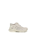 Balenciaga Beige Calf Leather Bos Taurus Athletic Sneakers - Broken-Luxury
