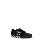 Off-White Black Calf Leather Bos Taurus Low Top Sneakers