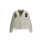 Off-White Cream Cotton Cardigan