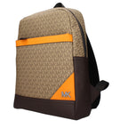 Michael Kors Brown Fabric Backpack