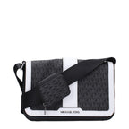 Michael Kors Black Fabric Crossbody Bag