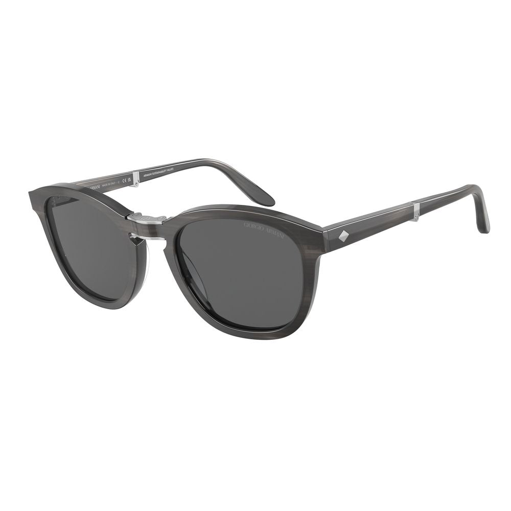 Giorgio Armani Gray Acetate Sunglasses Giorgio Armani