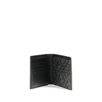 Fendi Black Calf Leather Bos Taurus Wallet