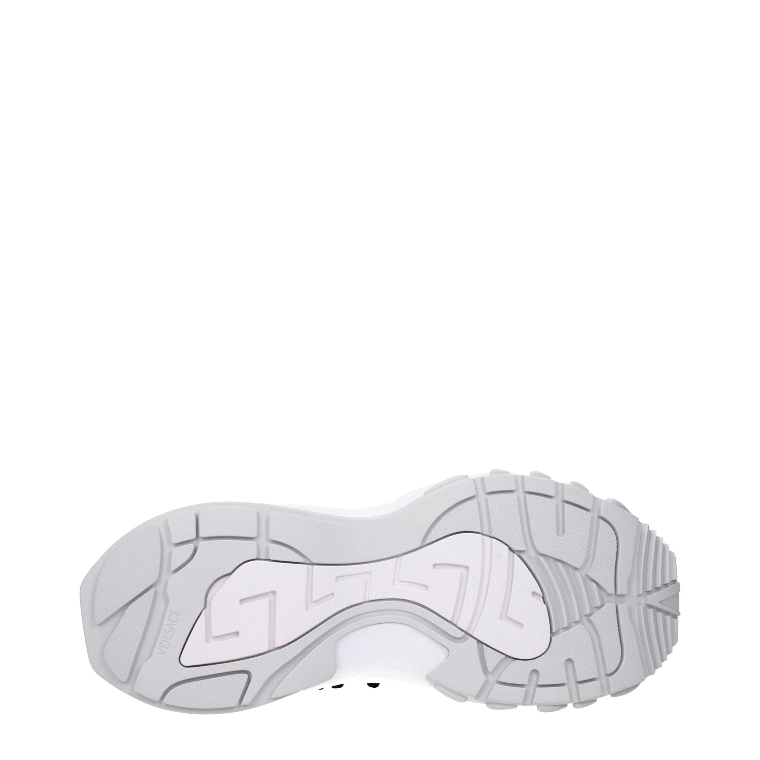 Versace Red Fabric Athletic Sneakers