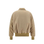 Palm Angels Beige Polyamide Bomber