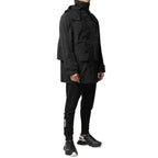 Dsquared² Black Nylon Rain Coat