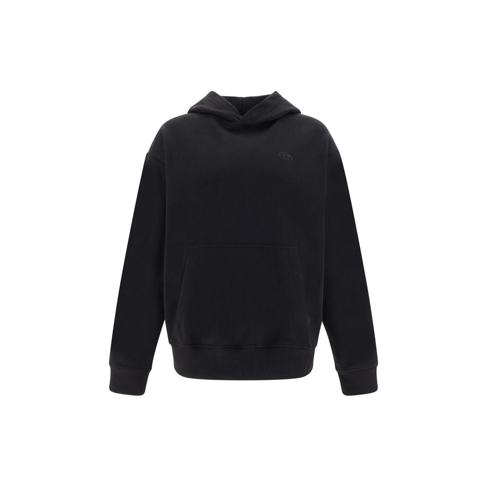 Diesel Black Elastane Sweatshirt Diesel