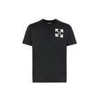 Off-White Black Cotton T-Shirt