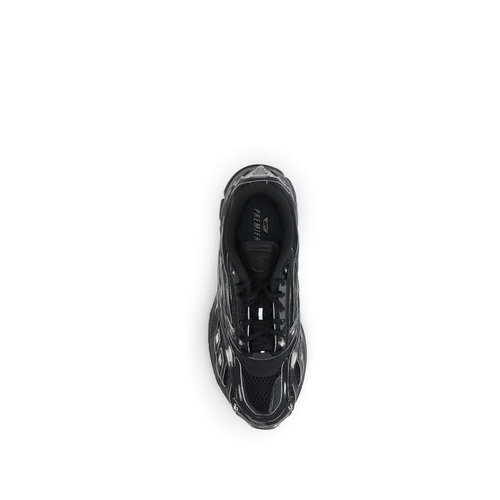 Reebok Black Polyethylene Athletic Sneakers Reebok