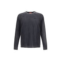 Diesel Gray Cotton Sweatshirt Diesel