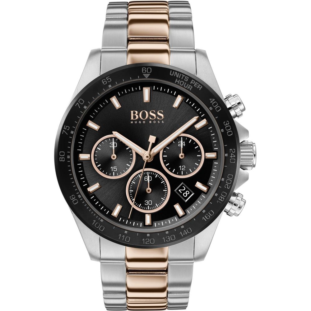 Hugo Boss Gray Stainless Steel Dress Watch Hugo Boss