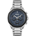 Hugo Boss Gray Stainless Steel Dress Watch Hugo Boss
