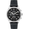 Hugo Boss Black Leather Dress Watch Hugo Boss