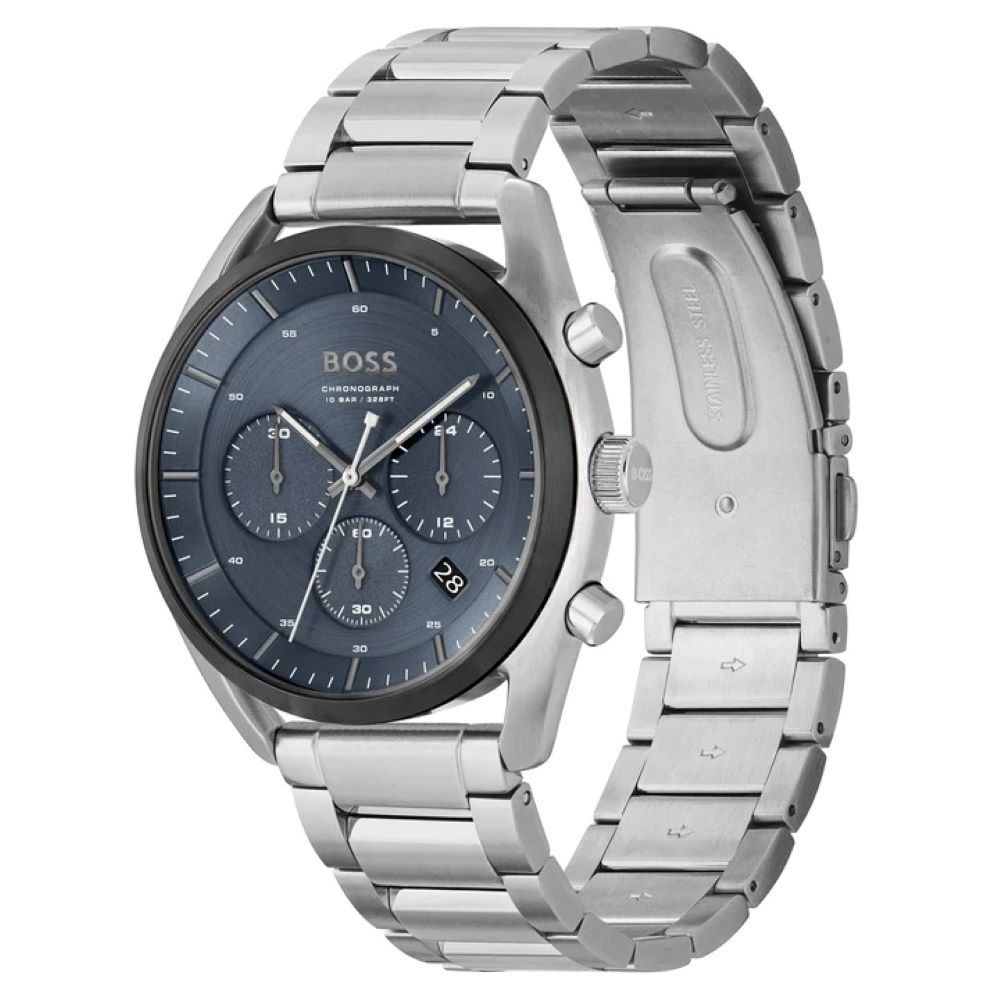 Hugo Boss Gray Stainless Steel Dress Watch Hugo Boss