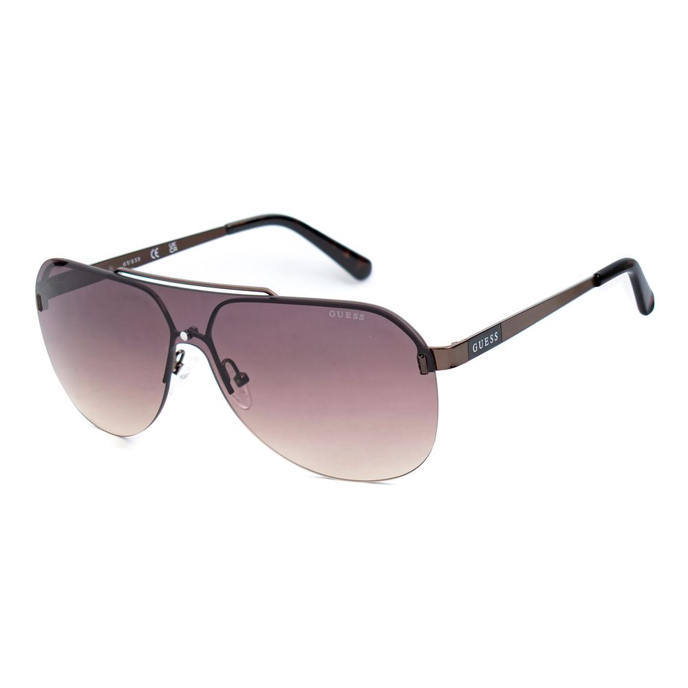 Guess Brown Metal Sunglasses Guess